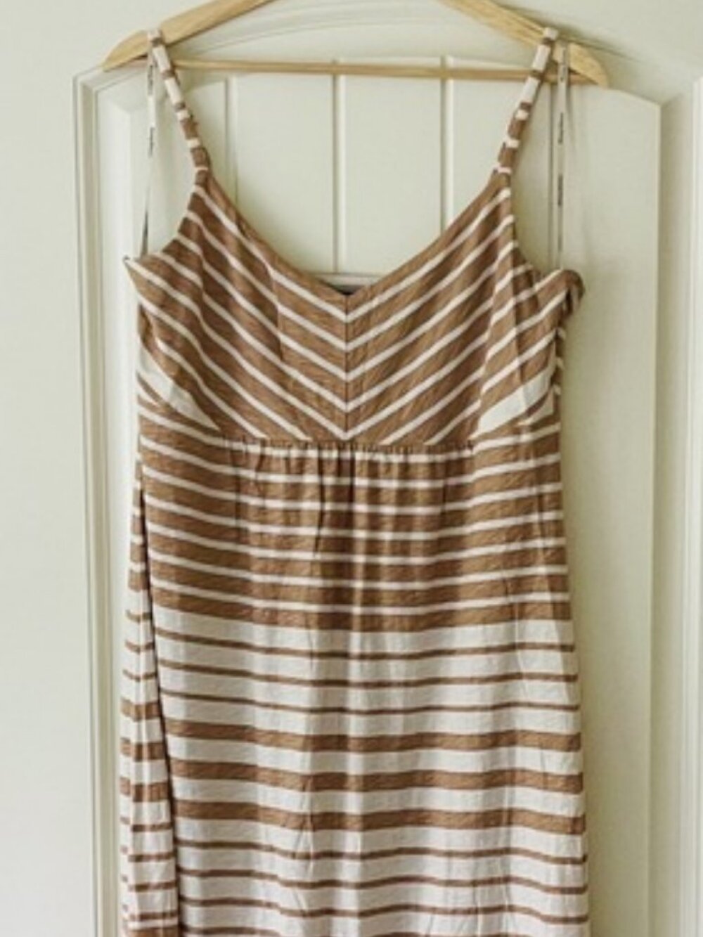 Tommy Bahama Effortless Summer Resort Wear Striped Maxi Dress